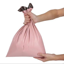 Rosa Poly Mailer Sacos de envio, Envelopes impermeáveis, auto selo, Pós Sacos de Transporte, Engrossar Courier Bag, 16 Tamanhos, 50Pcs